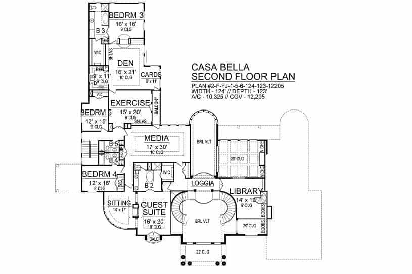 Explore the Casa Bella Second Floor with Its Expansive Media Room