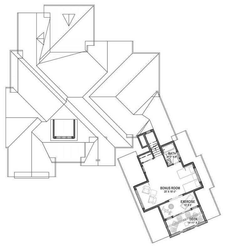 Bonus Level Floor Plan
