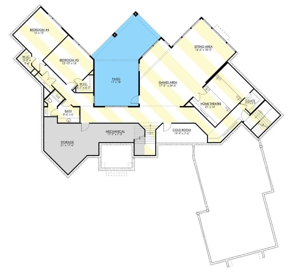 Explore the Spacious Floor Plan with a Dedicated Home Theatre