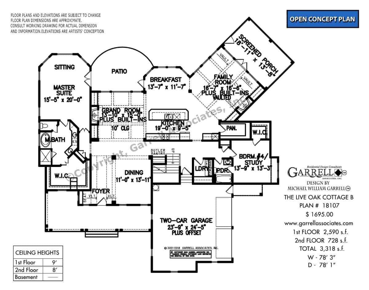 Explore This Open Concept Plan with a Cozy Screened Porch