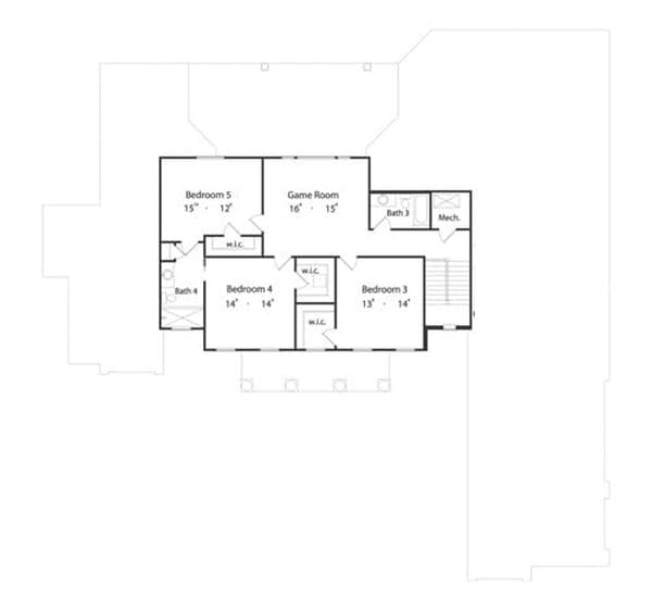 Explore the Upper Floor with Its Spacious Game Room