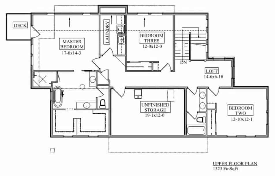 Explore the Spacious Upper Floor Layout with Versatile Loft Space