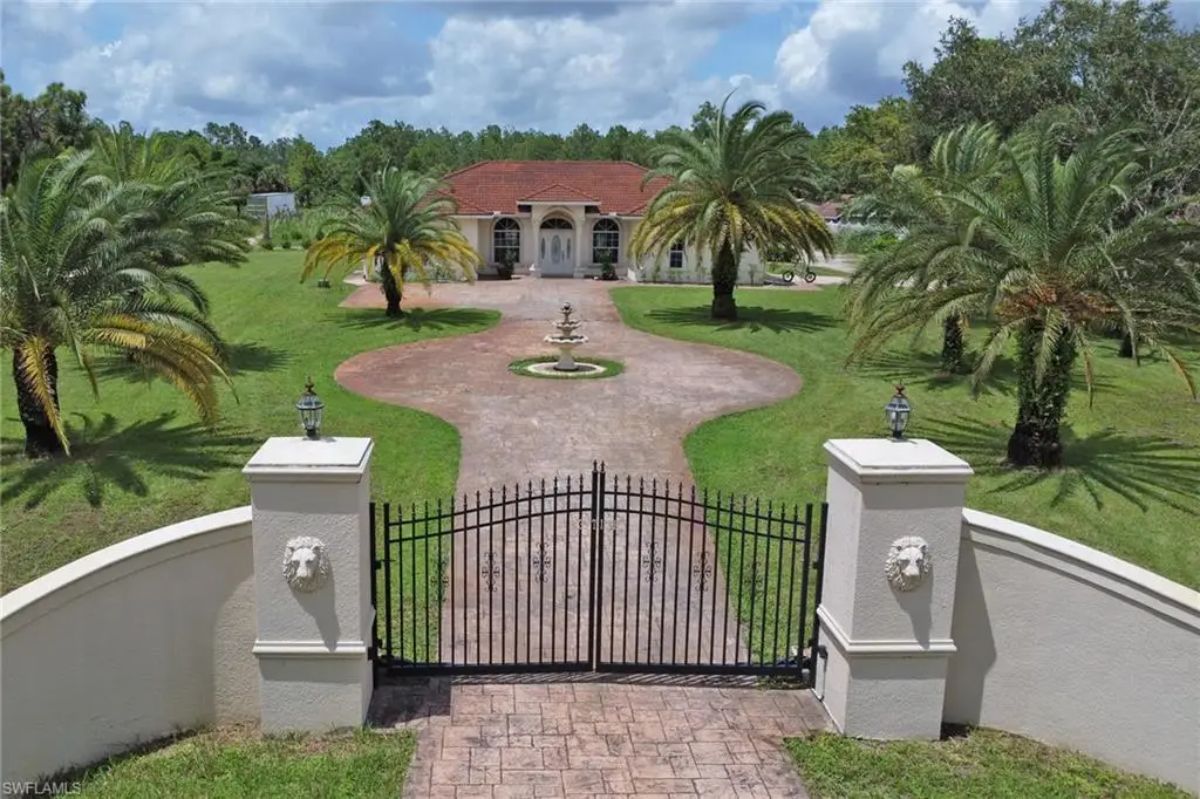 All this for $1,000,000 in Naples. This 5-bedroom, 3.5-bathroom home spans 2,130 sq. ft. and sits on 2.7 acres of cleared and fenced land in Golden Gate Estates, Naples.