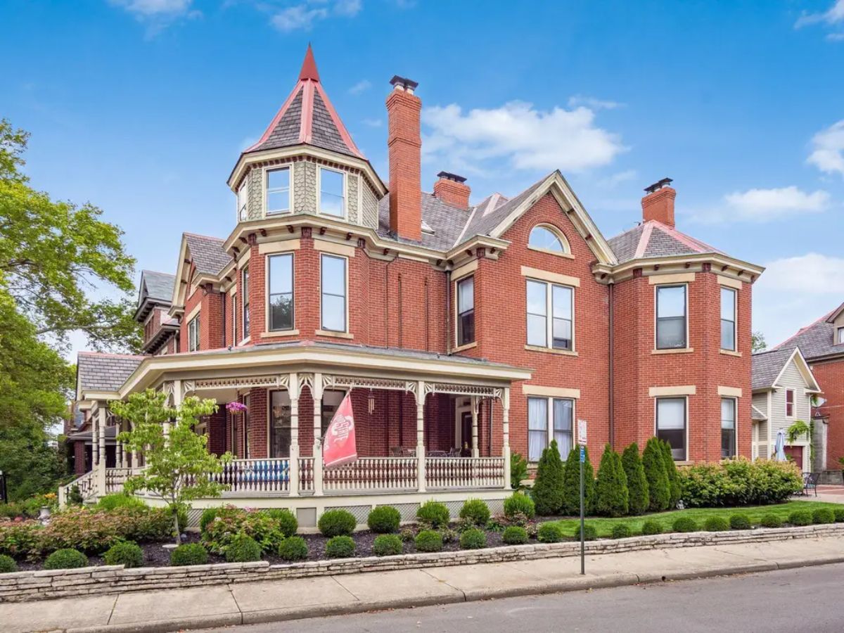 This stately 1905 brick home, priced at $1,500,000, combines historical charm with modern amenities, featuring 4 bedrooms, 5 bathrooms, and over 4,300 square feet of living space.