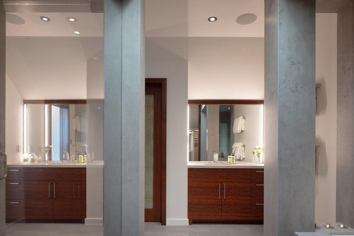 Walk-in closet with ample storage space, including shelves, drawers, and hanging rods. You stopped this response