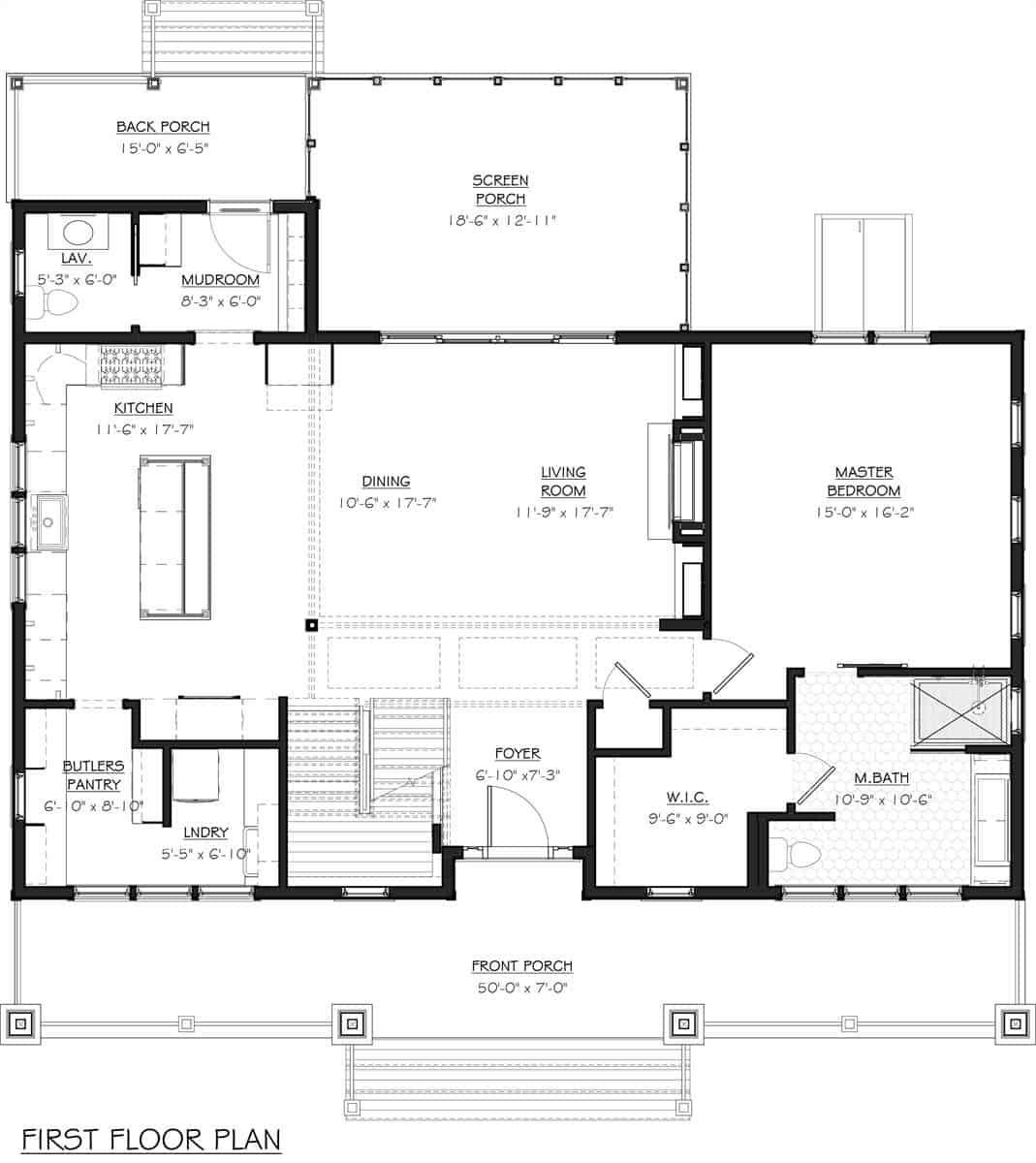 Explore the Spacious Screen Porch in This Floor Plan
