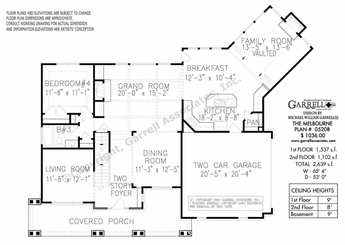 Explore This Spacious Floor Plan with Two-Story Foyer and Vaulted Family Room