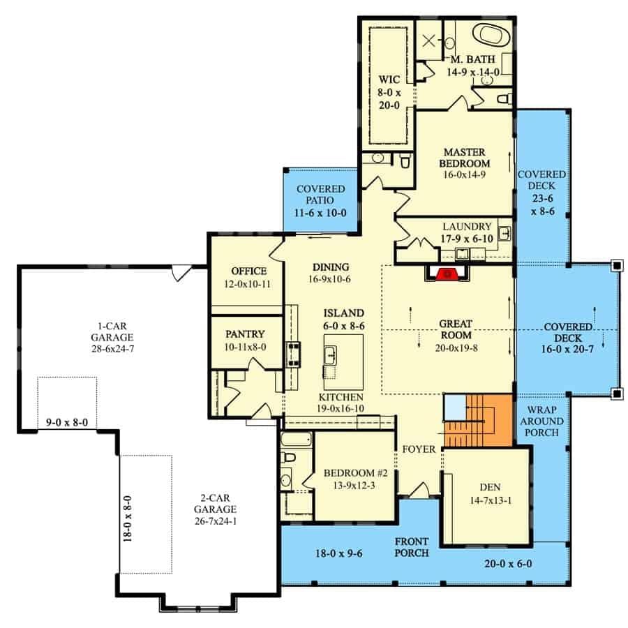 Explore This Thoughtfully Laid-Out Floor Plan with Spacious Great Room