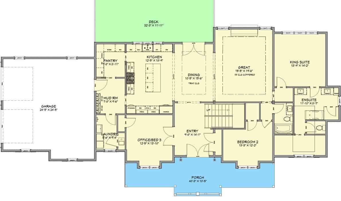 Explore This Thoughtful Floor Plan with a Spacious King Suite
