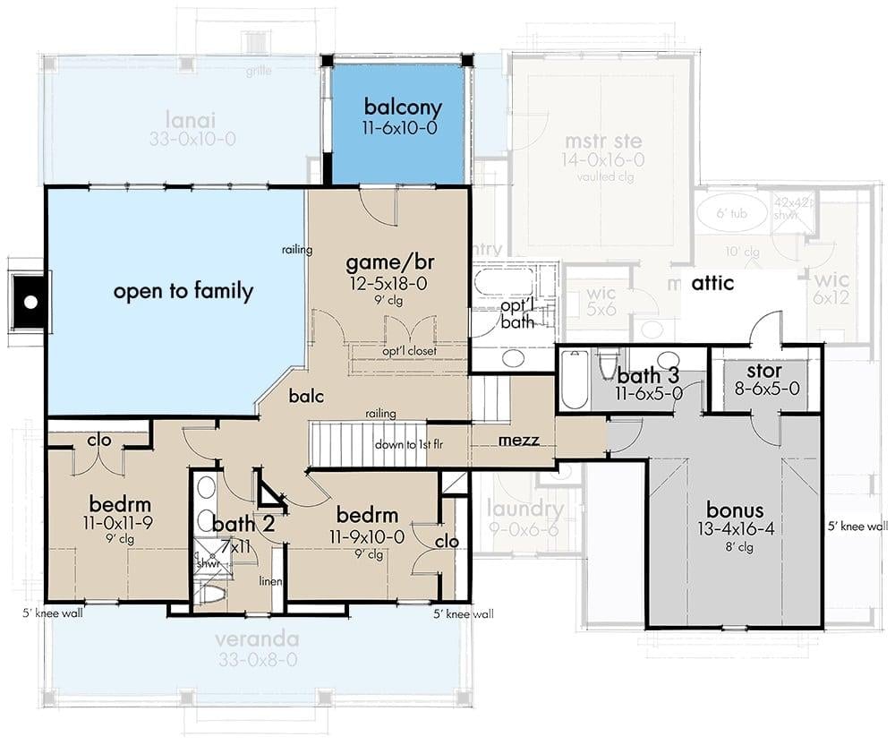 Explore the Game Room and Bonus Space Above the Garage