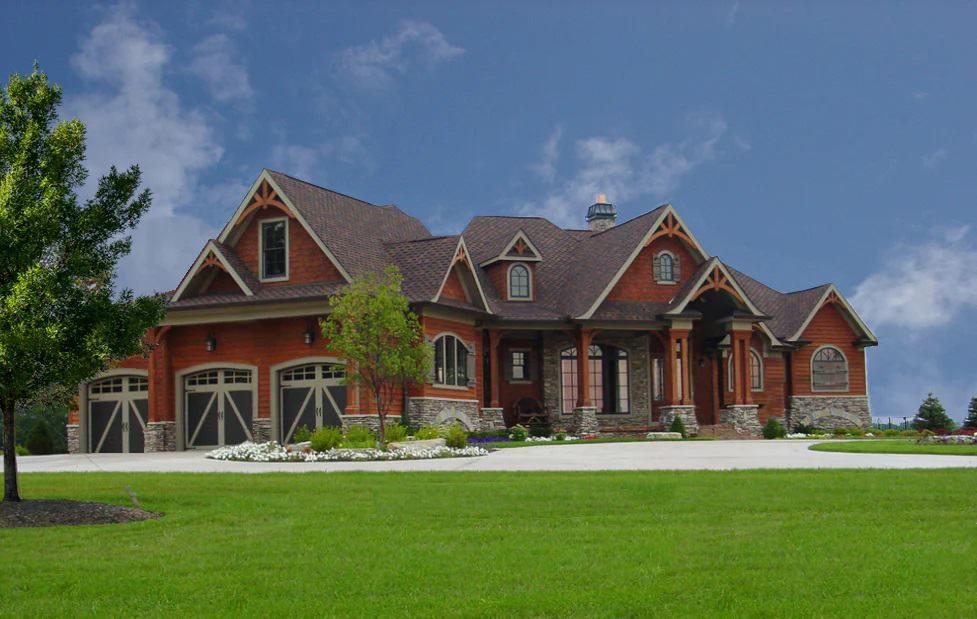 Take a Look at This Inviting Craftsman-Style Home with Stone Accents