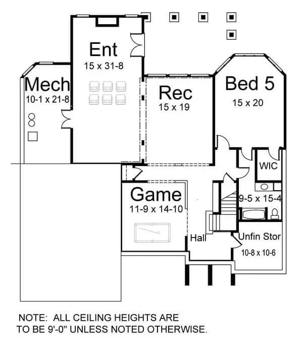 Explore the Versatile Lower Level with Entertainment and Recreation Areas