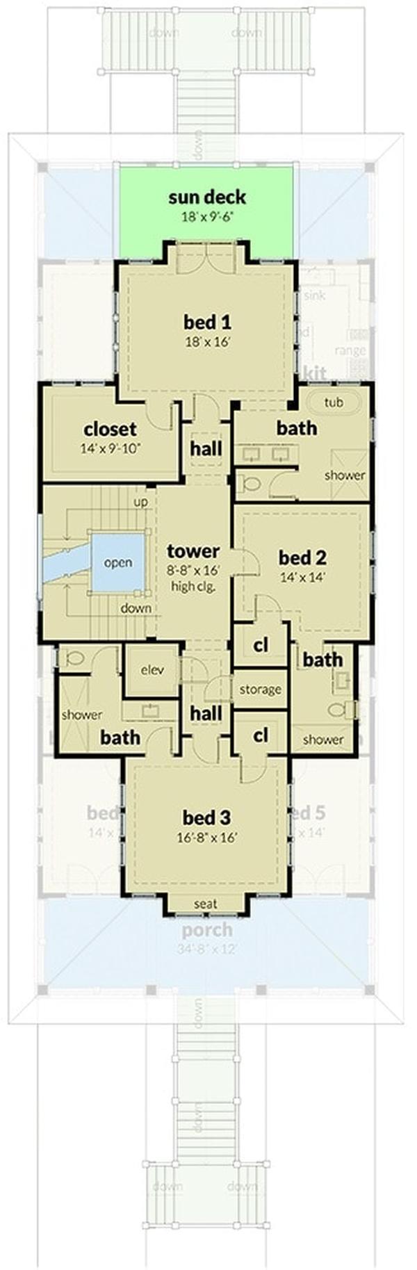Explore This Thoughtfully Designed Floorplan Featuring a Tower Room