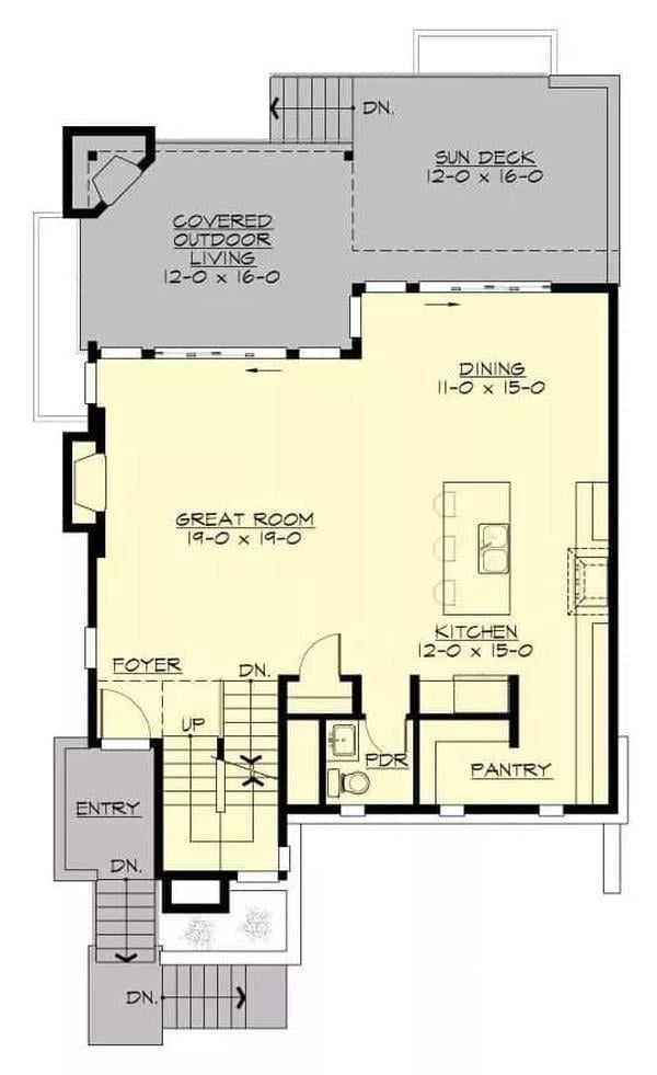 Explore the Seamless Indoor-Outdoor Flow in This Floor Plan