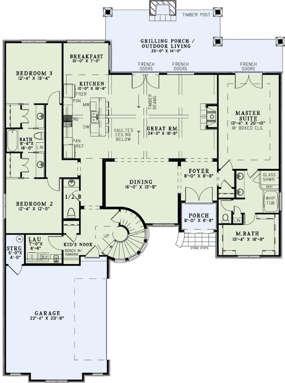 Explore the Spacious Floor Plan with a Thoughtful Kids