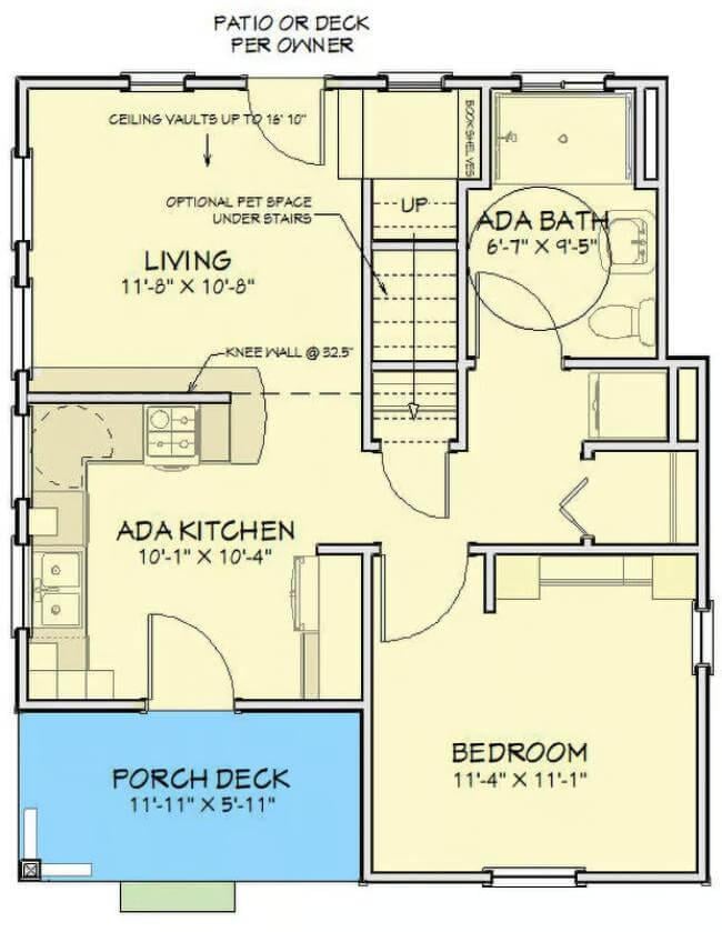 Exploring the Accessible Layout of a Thoughtful Floor Plan
