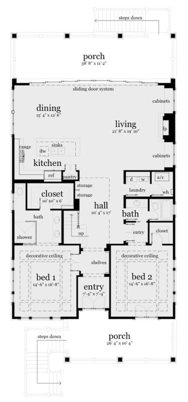 Explore This Spacious 2,621 Sq. Ft. Home with Dual Porches