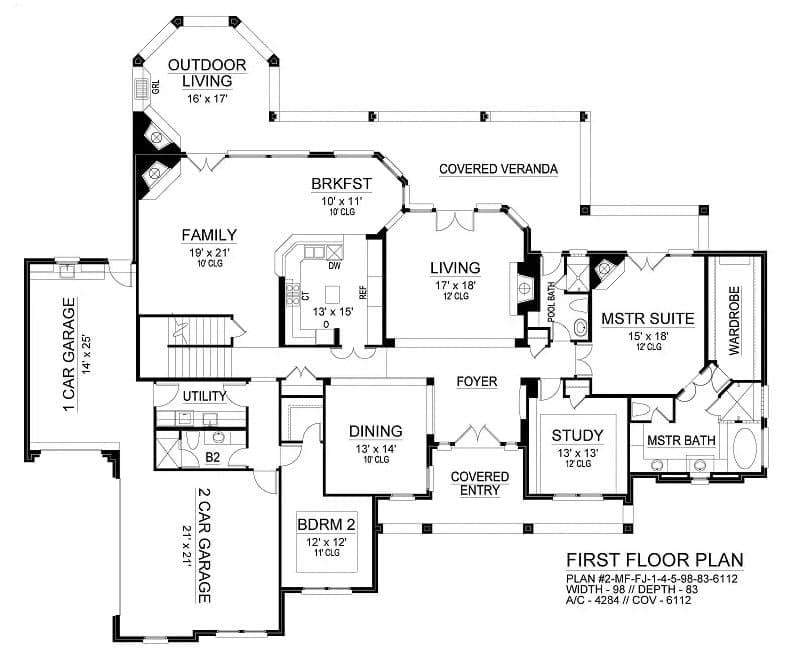 Discover the Expansive First Floor Layout with Outdoor Living Space