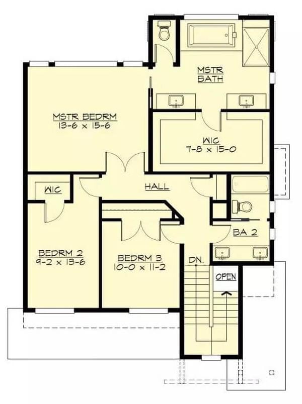Exploring the Functional Flow of a Three-Bedroom Layout