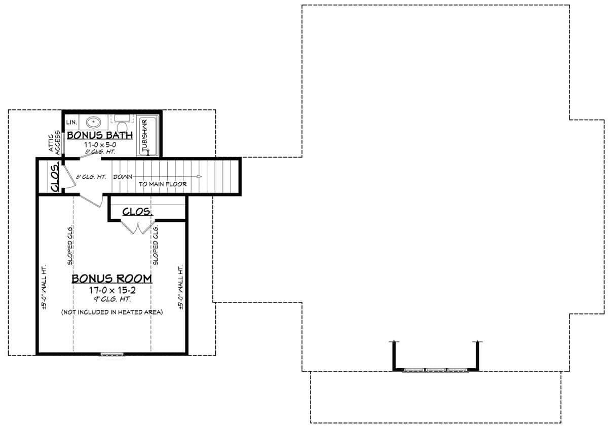 Check Out This Versatile Bonus Room with Attached Bath