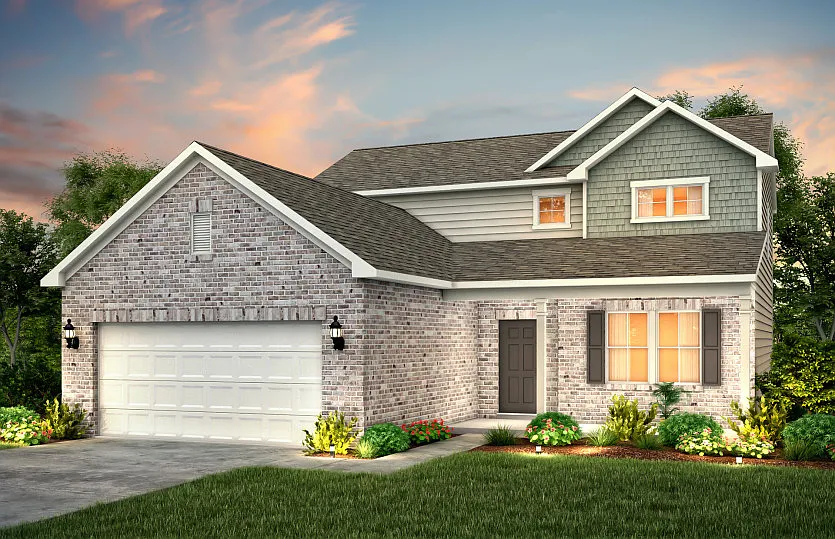 Traditional-Style 3-Bedroom Home with Loft and Flex Room (2,474 Sq. Ft. Floor Plan)