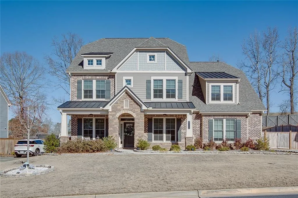 Traditional 5-Bedroom Home with Open Concept Living and Unfinished Basement (3,627 Sq. Ft. Floor Plan)