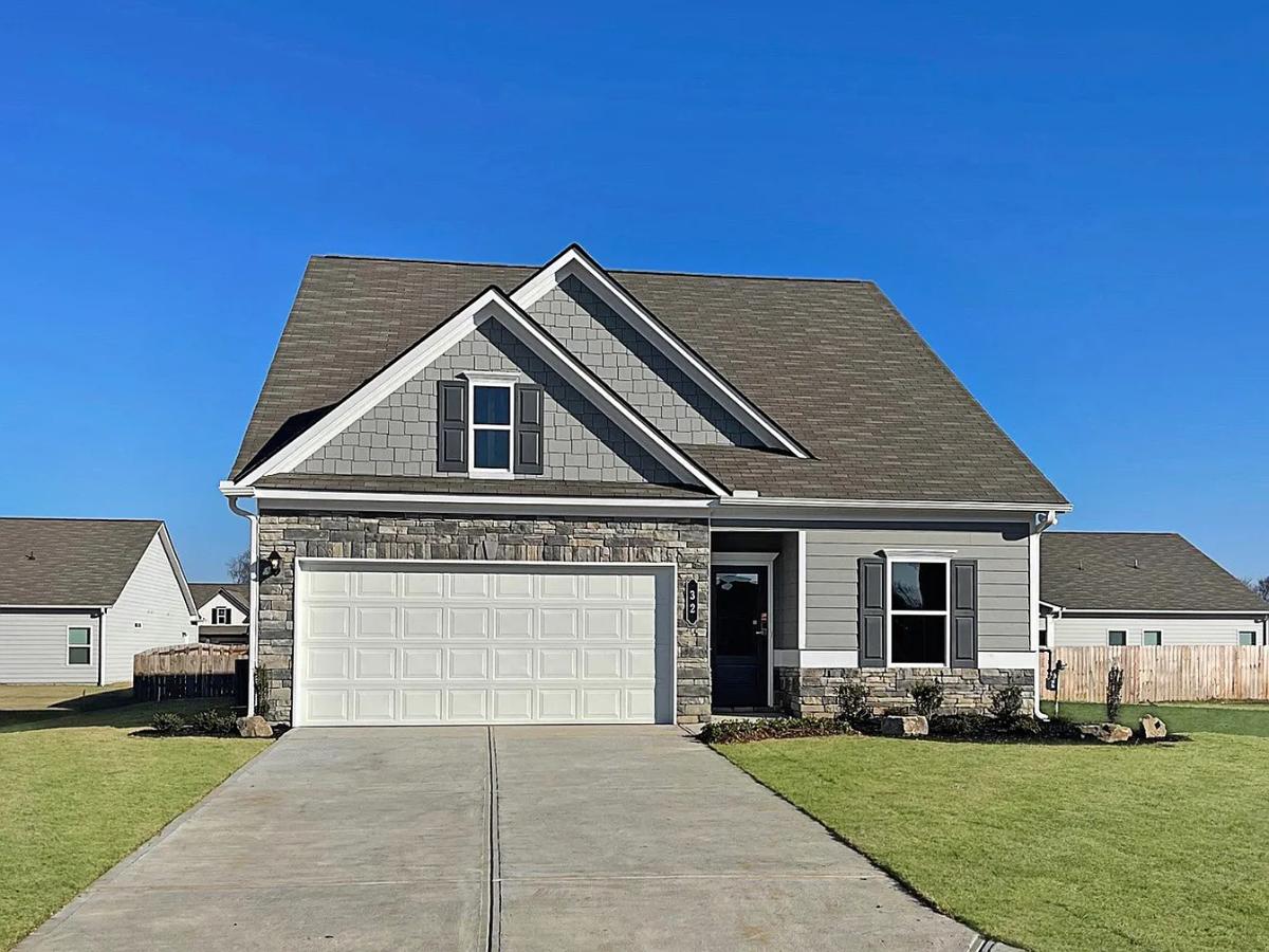 3-Bedroom The Caldwell Home with Loft and Covered Rear Porch (2,231 Sq. Ft. Floor Plan)