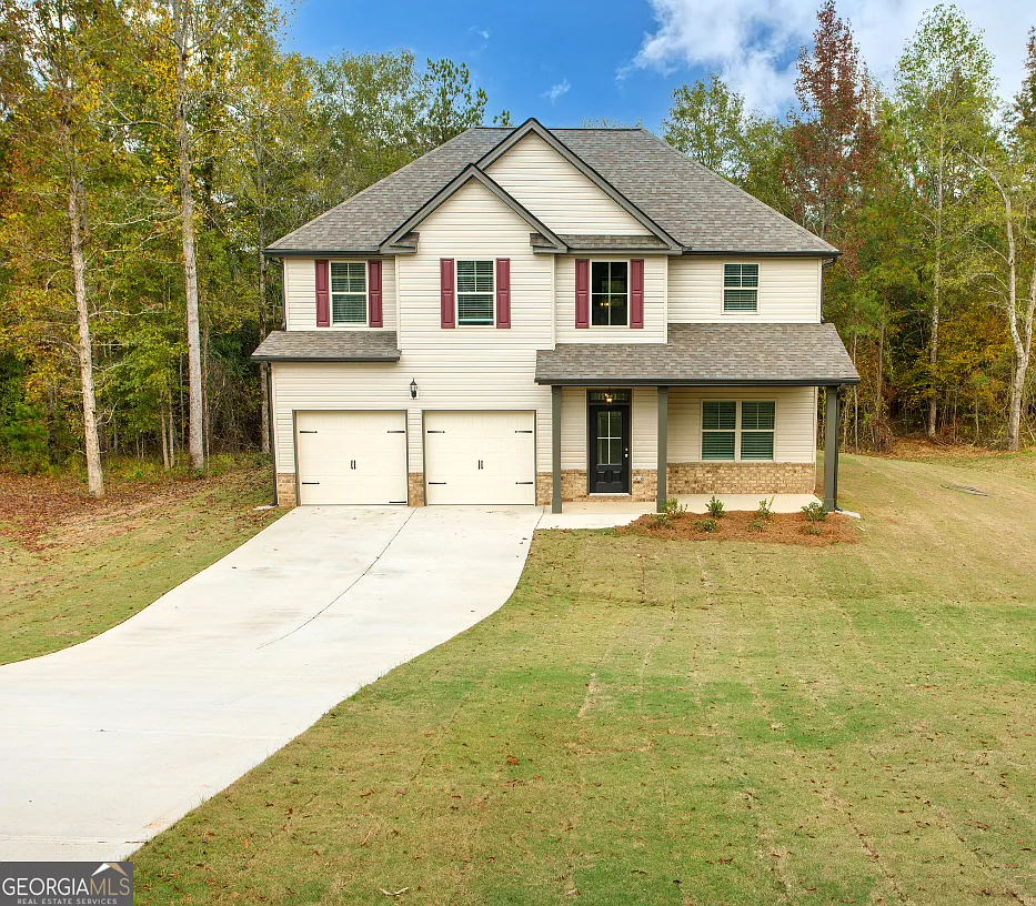 4-Bedroom Craftsman Home with Two-Story Foyer and Covered Back Patio (2,008 Sq. Ft. Floor Plan)
