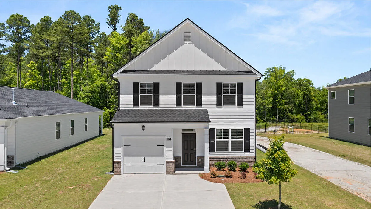 3-Bedroom Modern Home with Front Porch and Covered Patio (1,663 Sq. Ft. Floor Plan)