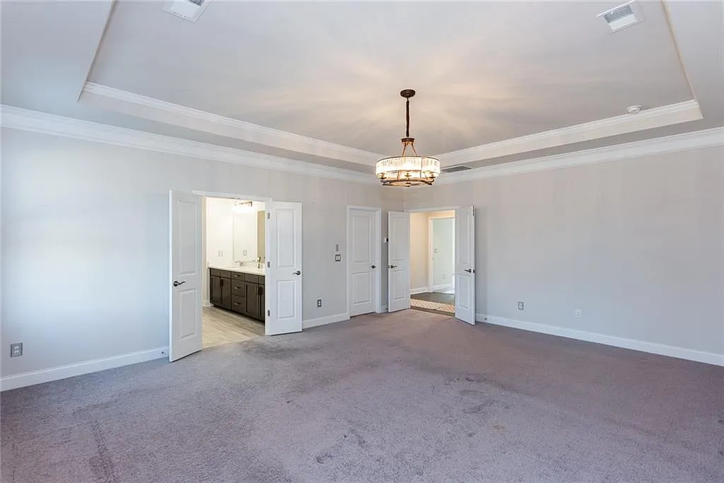 Traditional 5-Bedroom Home with Open Concept Living and Unfinished Basement (3,627 Sq. Ft. Floor Plan)
