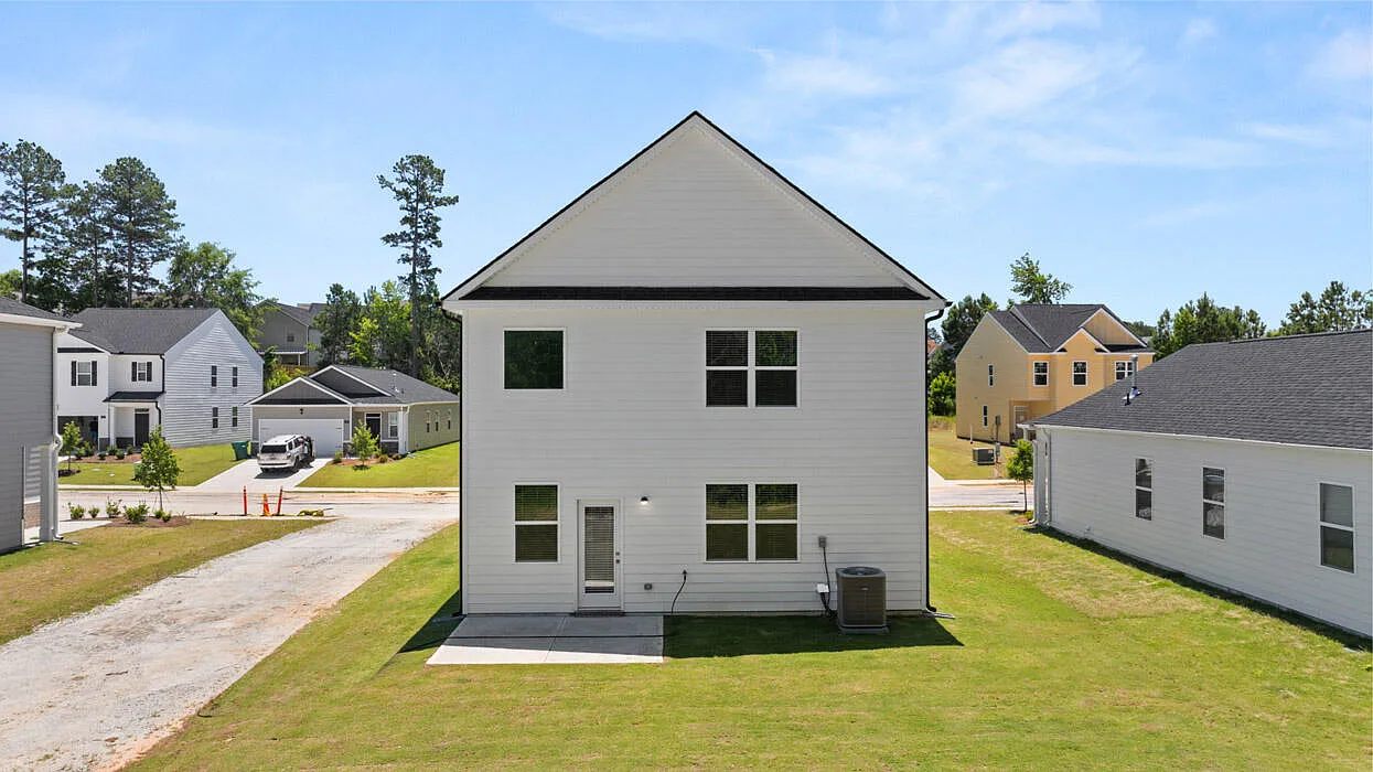 3-Bedroom Modern Home with Front Porch and Covered Patio (1,663 Sq. Ft. Floor Plan)