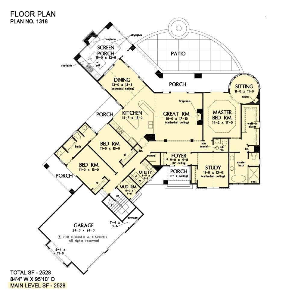 Explore This Spacious Floor Plan with a Cozy Screen Porch