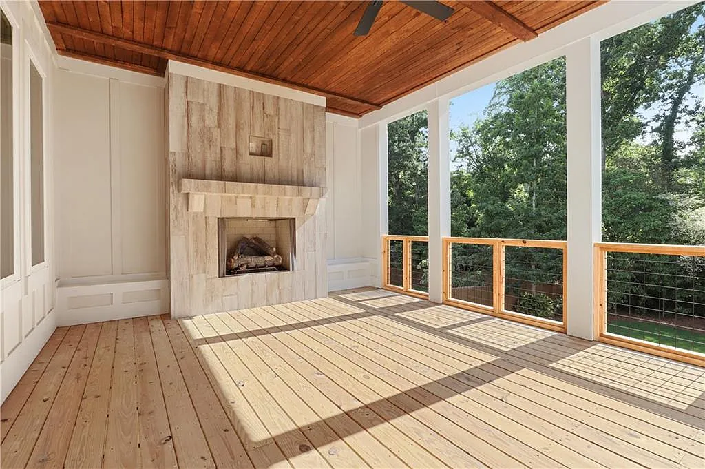 Farmhouse 5-Bedroom Home with Covered Front Porch and 3-Car Garage (4,517 Sq. Ft. Floor Plan)