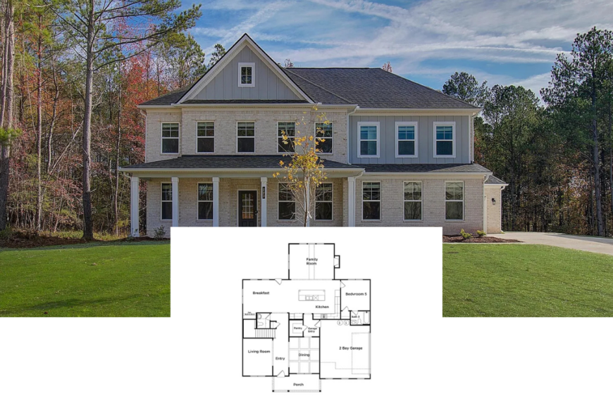 25 Colonial Style House Floor Plans