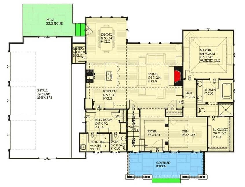 Explore the Efficient Layout of This Spacious Family Home