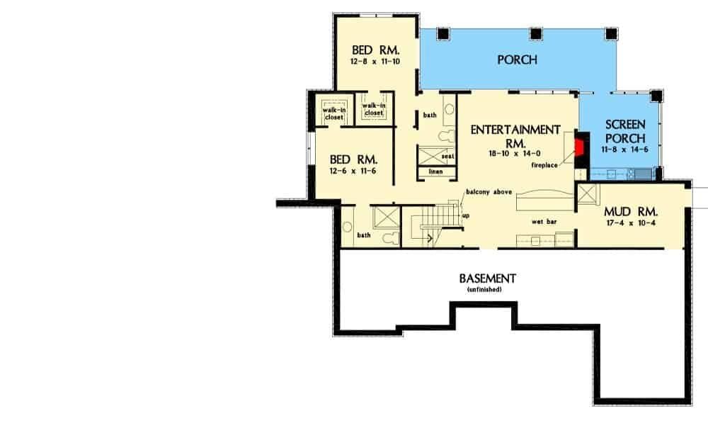Explore This Entertainment Hub with Dual Porches