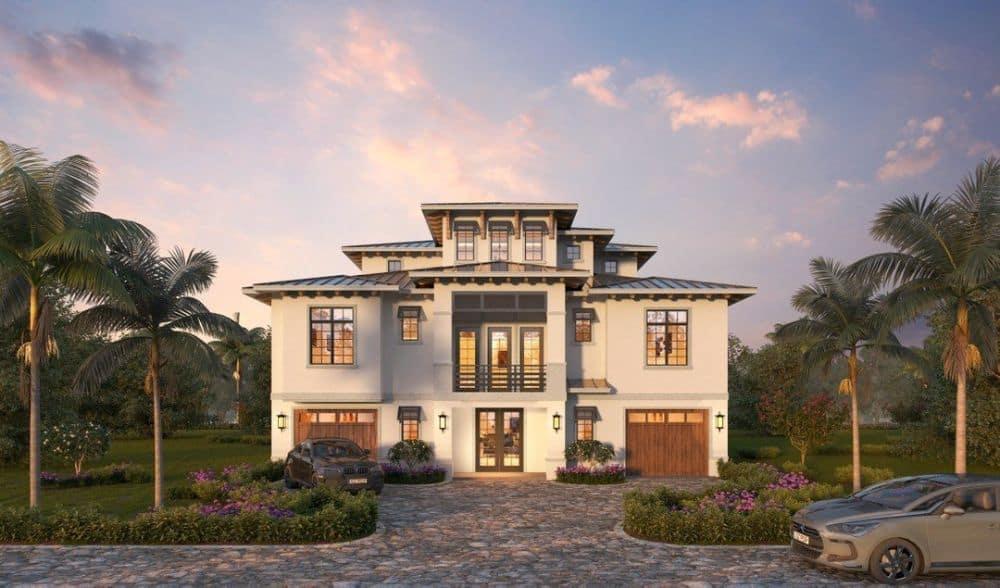 Stately Three-Story Home with a Distinctive Cupola
