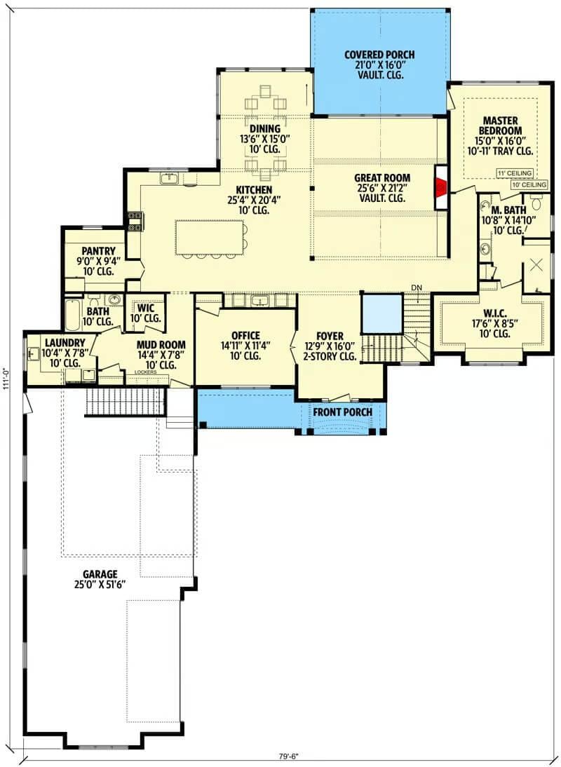 Explore the Expansive Layout with a Vaulted Great Room