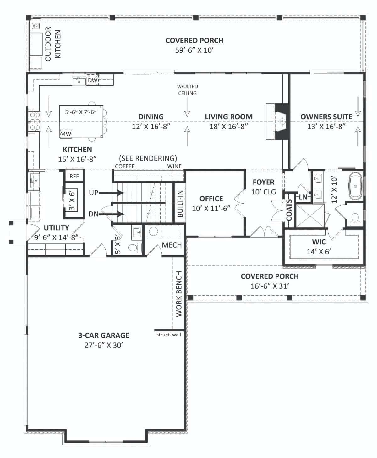 Explore This Spacious Floor Plan with a Versatile Outdoor Kitchen