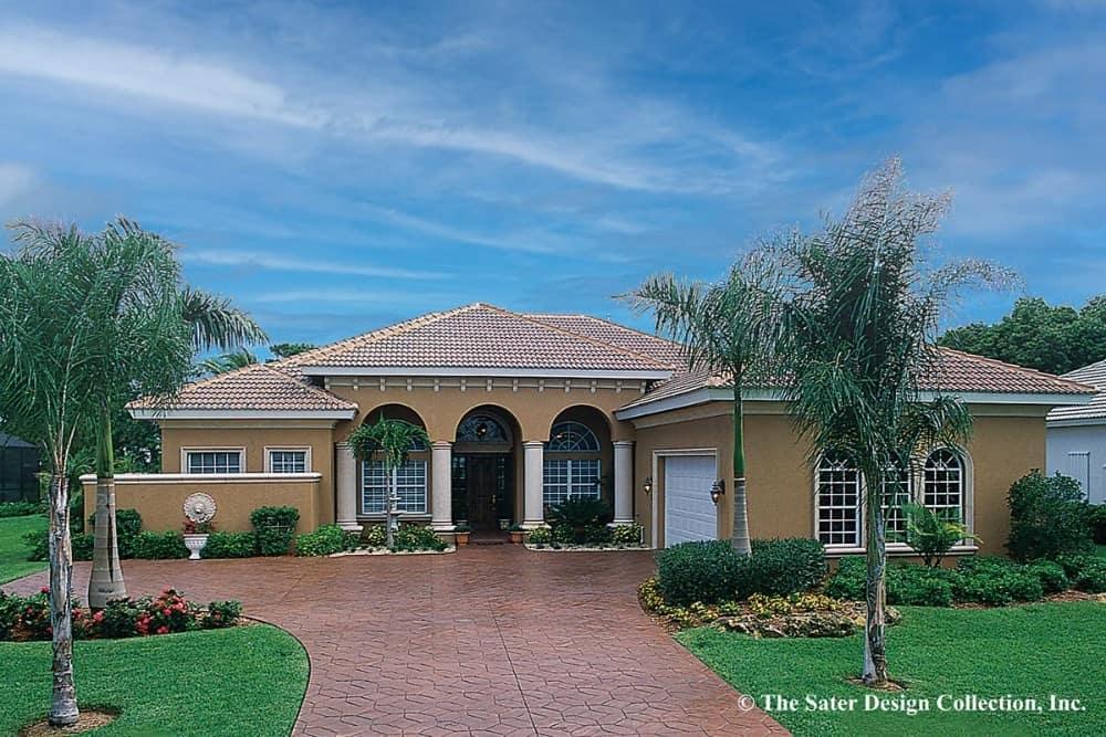 Mediterranean Style with Elegant Arched Windows