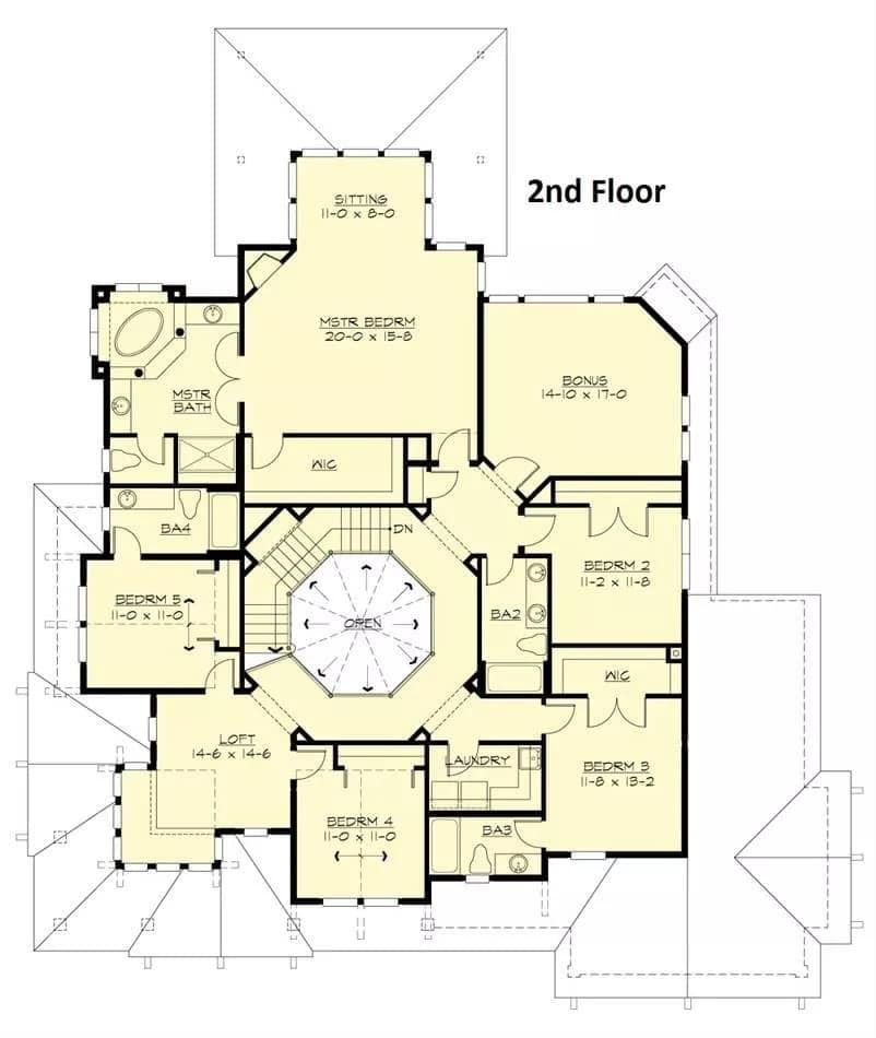 Explore the Spacious Layout of This Second Floor with a Loft and Bonus Room