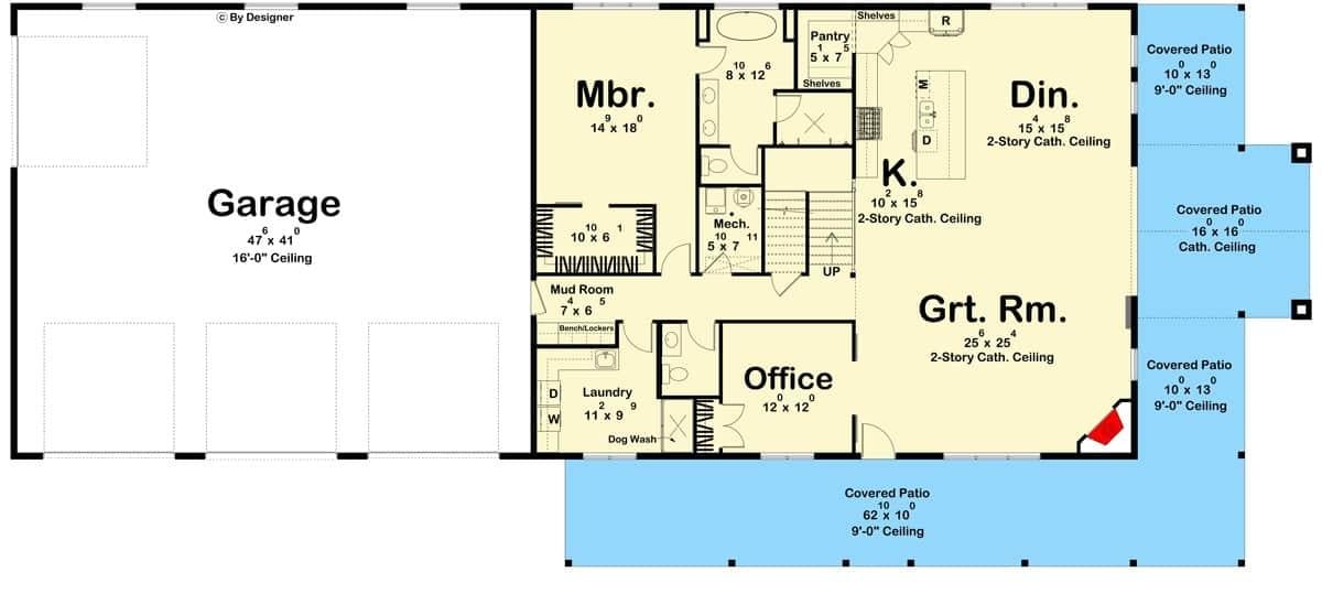 Explore This Expansive Floor Plan with a Two-Story Great Room