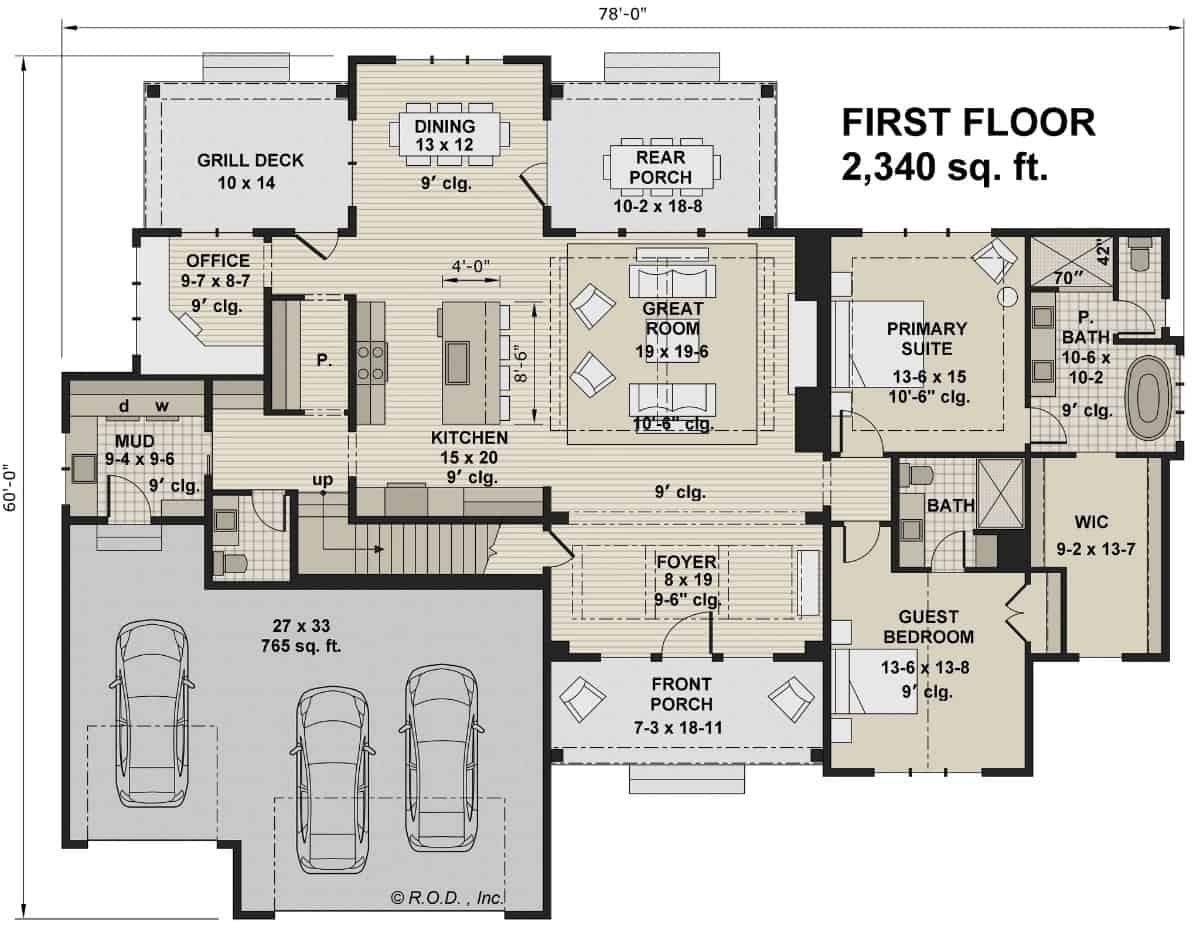 Explore This Spacious First Floor with a Cozy Great Room