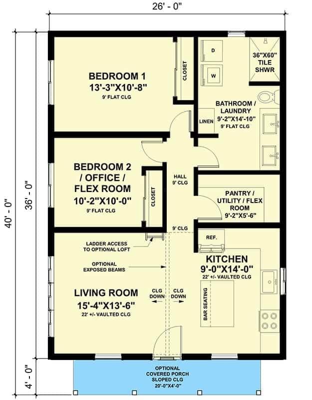 Explore This Versatile Floor Plan with Optional Loft Space