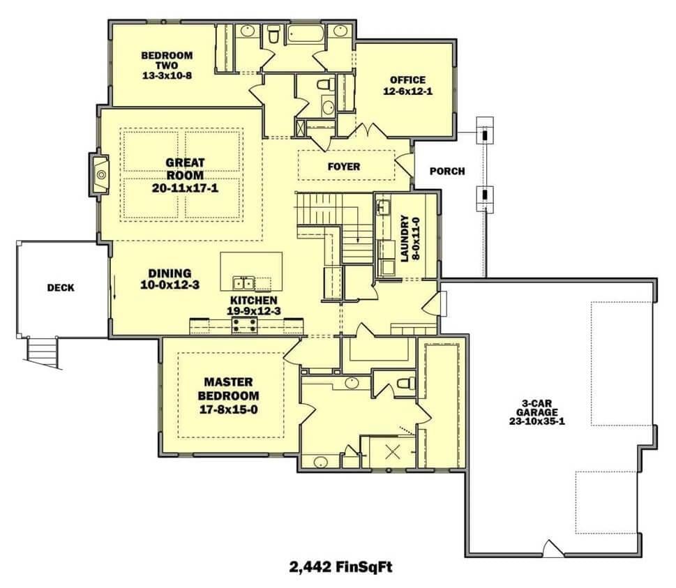 Explore This Thoughtfully Designed Floor Plan with Spacious Great Room