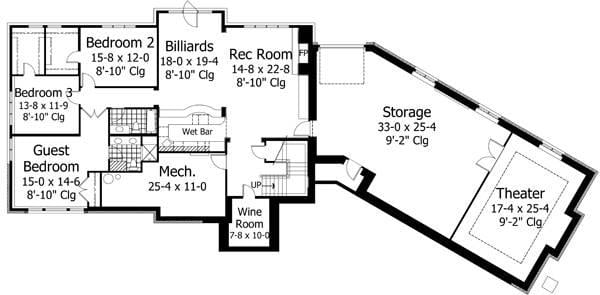 Explore the Expansive Basement with Theater and Wine Room