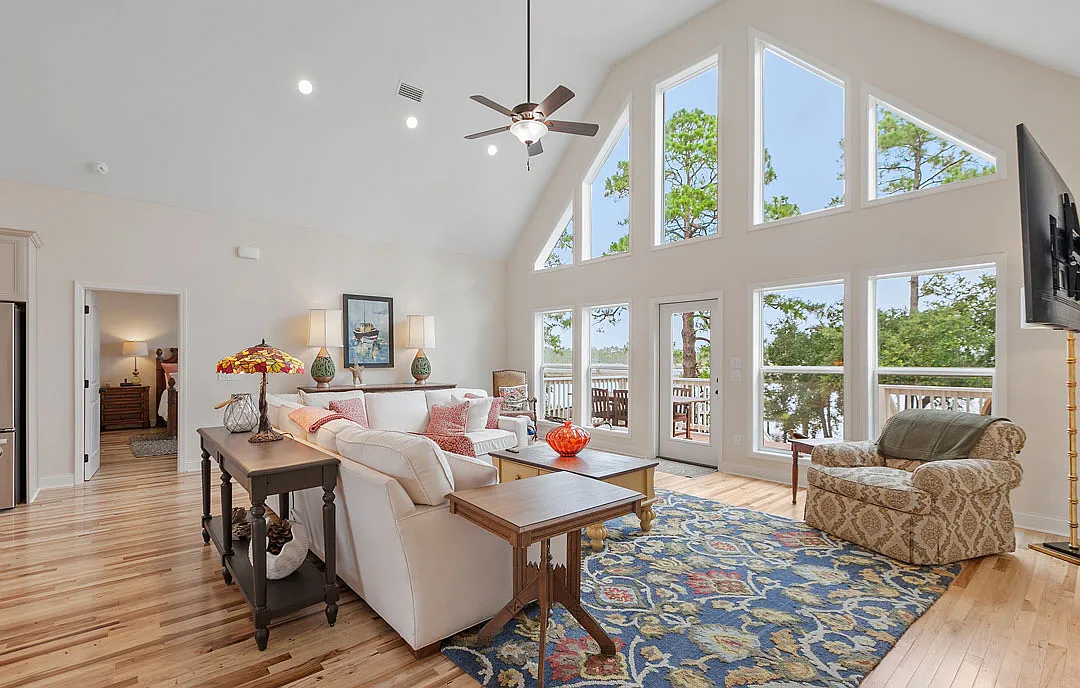 Traditional 3-Bedroom Home with Deck and Front Porch (1,667 Sq. Ft. Floor Plan)