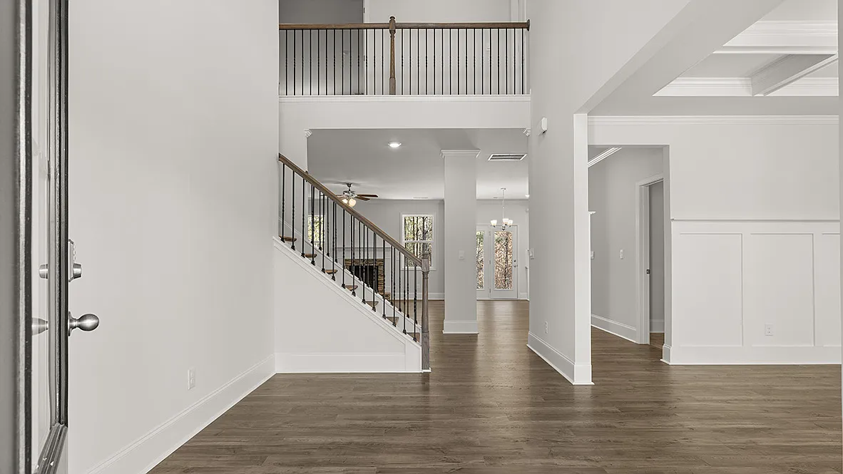 Craftsman-Style 4-Bedroom Home with Open-Concept Living and 2-Car Garage (2,912 Sq. Ft. Flooring)
