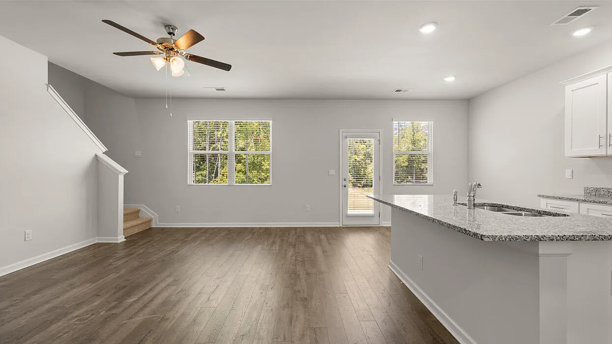 3-Bedroom Modern Home with Front Porch and Covered Patio (1,663 Sq. Ft. Floor Plan)