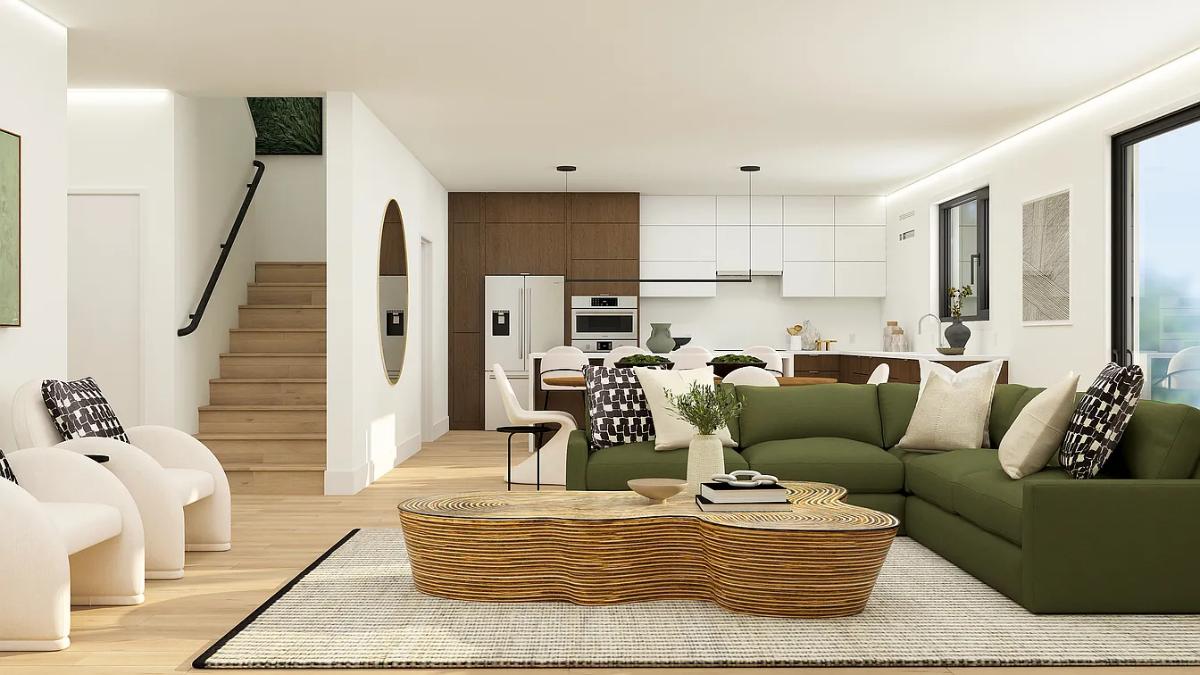 5-Bedroom Contemporary-Style Home with Loft and Front Porch (2,972 Sq. Ft. Floor Plan) 
